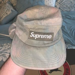 Supreme marble  box logo hat